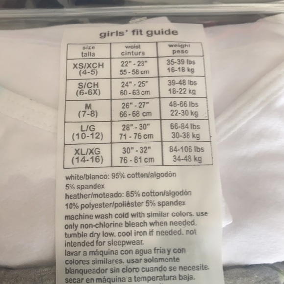 Girls' 100% Cotton Cami, 2 Pack - Picture 4 of 4